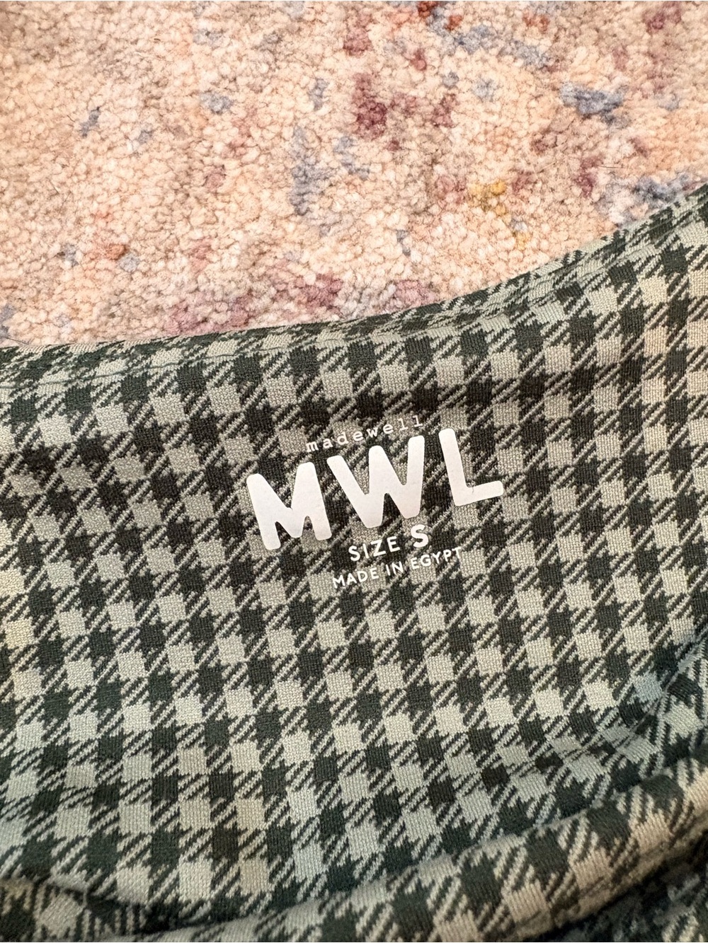 Madewell Biker Unitard in Checks MWL - Picture 2 of 9